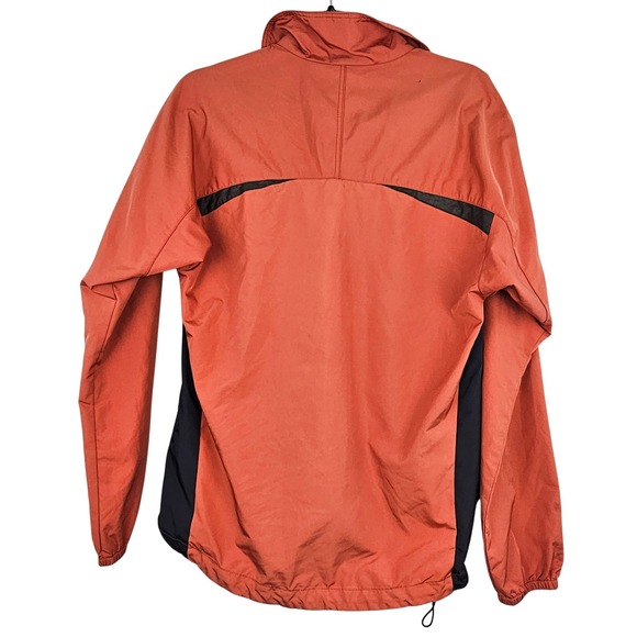 Patagonia Women's Orange Black Lightweight Windbreaker Jacket Activewear Medium - Picture 11 of 13